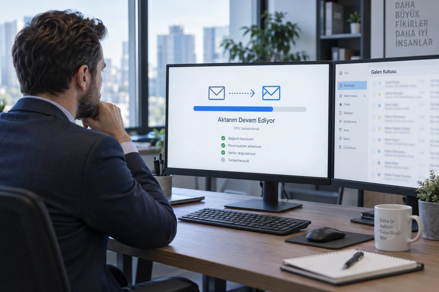 Mail Hosting Taşıma Süreci