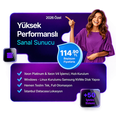 Yüksek performanslı sanal sunucu