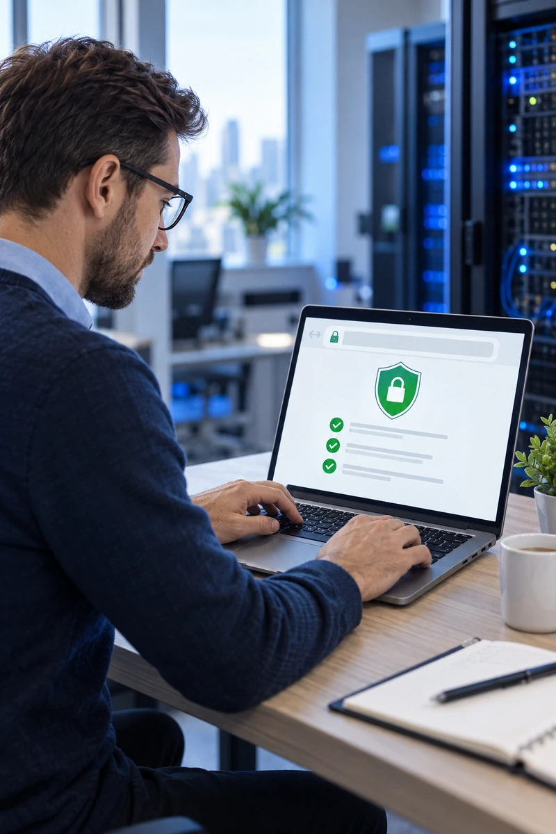 SSL sertifikası kurulumu ve HTTPS kontrol adımları