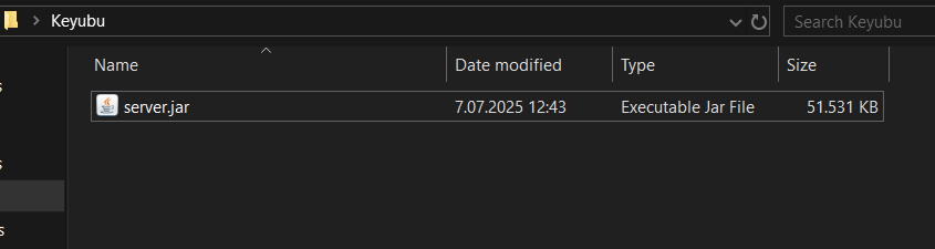 server.jar indirme