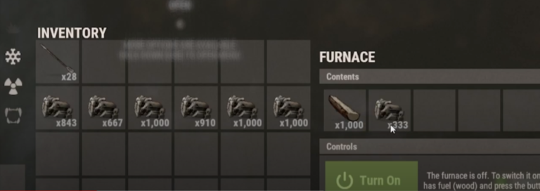 Rust sunucusu stack/loot oranı ayarlama